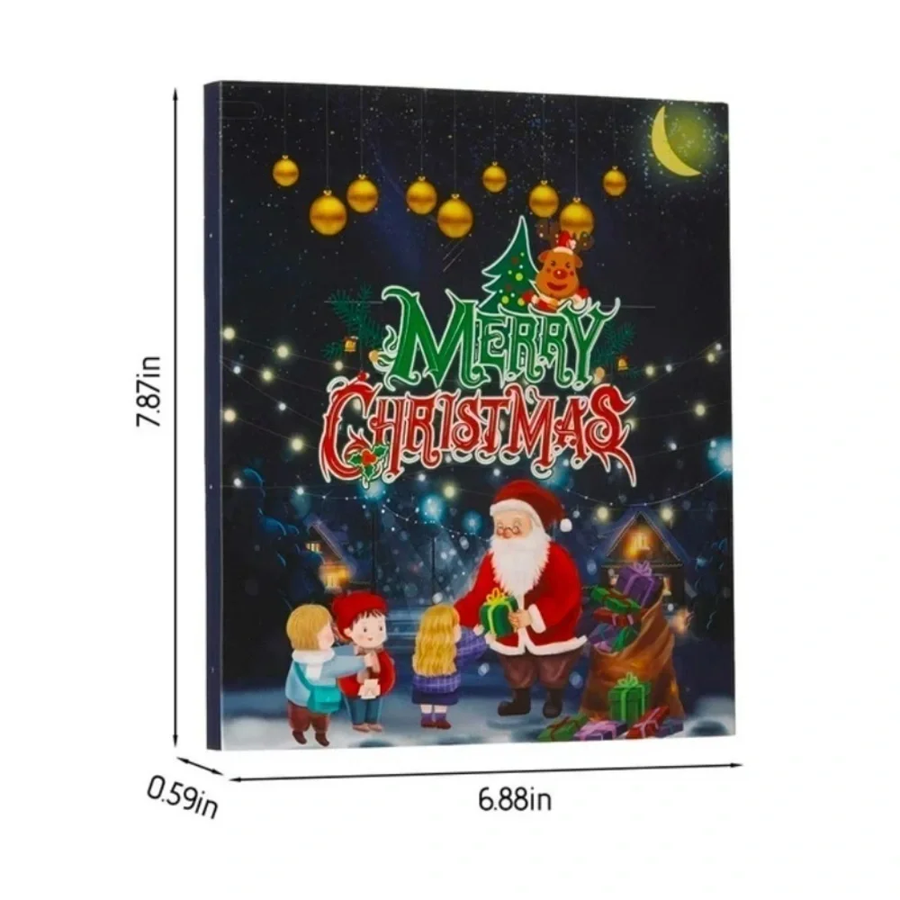 Countdown Christmas Calendar Kids Advent Bracelet - Christmas Gifts NEW Charm